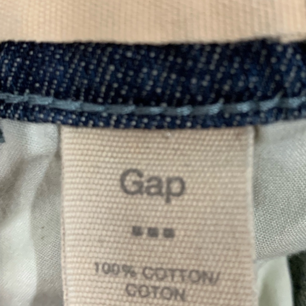 GAP Denim Blue Jean Overalls - Picture 2 of 7